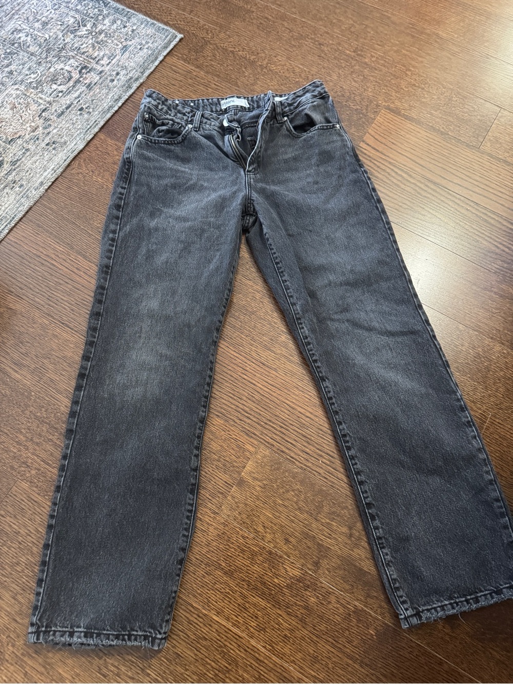 Garage Women's Black Jeans “slouchy” style